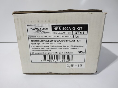 Keystone hps 400a kit - hps-400a-q-kit, 400w